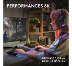 Clavier Logitech avec fil gaming Azerty G512 X 75 Noir