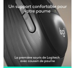 Ensemble clavier et souris Logitech sans fil Azerty Bluetooth Signature Comfort Plus MK880 Graphite
