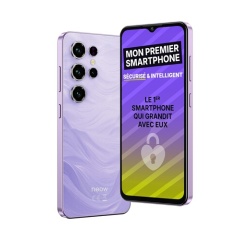 Smartphone Neow Ado Safe Plus 6.52" Double nano SIM 128 Go Violet
