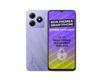 Smartphone Neow Ado Safe 6.56" Double nano SIM 64 Go Violet
