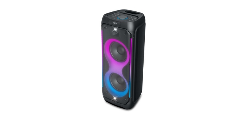 Enceinte Sono DJ Muse Party Box Bluetooth Noir