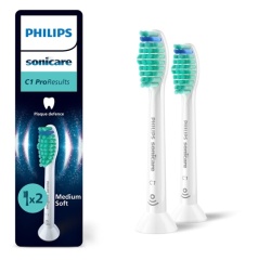 Brossette dentaire Philips Sonicare HX6012/87 ProResults Lot de 2 Blanc
