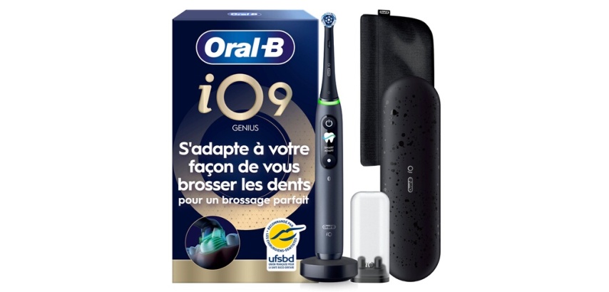 Brosse à dents électrique Oral B iO9 Series Black Onyx Luxe Edition