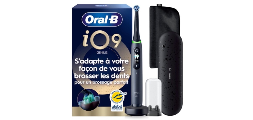 Brosse à dents électrique Oral B iO9 Series Black Onyx Luxe Edition