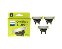 Accessoire rasage Philips Lames de rechange pour tondeuse lot de 3 OneBlade 360 QP430/50
