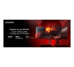 Ecran PC Koorui Gaming G3441VC 34" incurvé 180 Hz WQHD