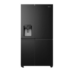 Réfrigérateur américain Hisense RS818N4TFC Noir