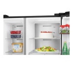 Réfrigérateur américain Hisense RS818N4TFC Noir