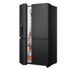 Réfrigérateur américain Hisense RS818N4TFC Noir