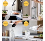 Accessoire machine à soda Sodastream Bouteille 1L Lave-Vaisselle Fuse Metal