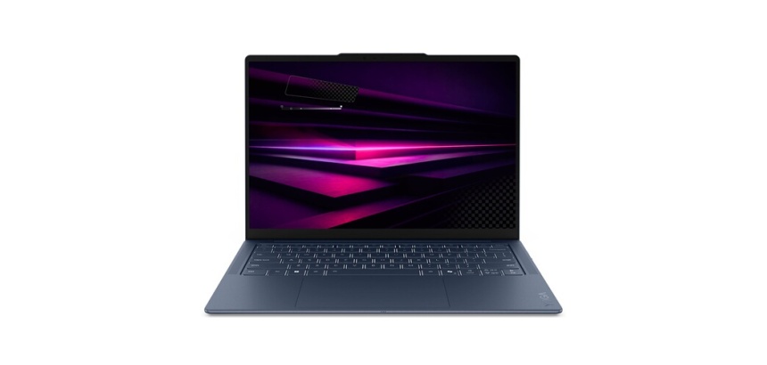 PC portable Lenovo Yoga Slim 7 14" OLED 60 Hz Copilot+PC Qualcomm Snapdragon X2 Elite 32 Go RAM 1 To SSD Bleu
