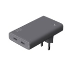 Chargeur pour téléphone mobile Wefix Pro de voyage secteur 65 W Plat Gris