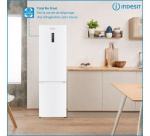 Réfrigérateur congélateur en bas Indesit Insedit INK26371W6 Blanc