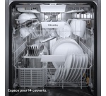 Lave-vaisselle encastrable Miele G 5612 SCi Active