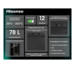 Four encastrable Hisense BI64223EPMB Noir Mat