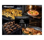 Four encastrable Hisense BI64223EPMB Noir Mat