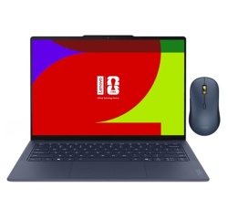 PC portable Lenovo Pack Yoga Slim 7 Ultra 14IPH11 14" Ecran tactile POLED 120 Hz Copilot+PC Intel Core Ultra 7 32 Go RAM 1 To SSD Edition Coupe du Monde de la FIFA 2026 Bleu cosmique + Souris Bluetooth Yoga FIFA World Cup Edition Bleu cosmique