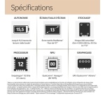 PC Hybride / PC 2 en 1 Microsoft Surface Pro 12e édition 13" Ecran tactile Copilot+PC Snapdragon X2 Elite 16 Go RAM 1 To SSD Dune