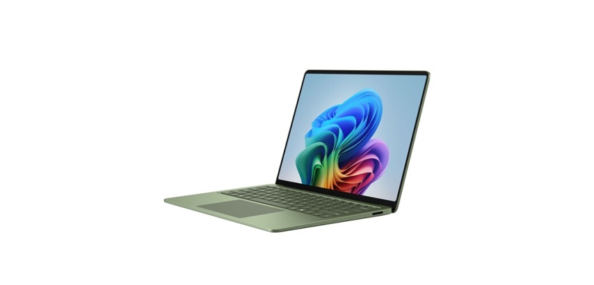 PC portable Microsoft Surface Laptop 8e édition 13,8" Ecran tactile Copilot+PC Snapdragon X2 Plus 16 Go RAM 512 Go SSD Vert émeraude