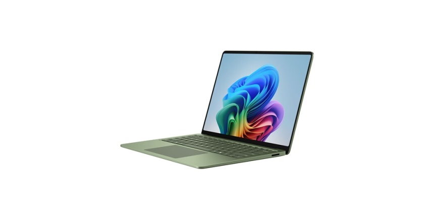 PC portable Microsoft Surface Laptop 8e édition 13,8" Ecran tactile Copilot+PC Snapdragon X2 Plus 16 Go RAM 512 Go SSD Vert émeraude