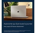 PC portable Microsoft Surface Laptop 8e édition 13,8" Ecran tactile Copilot+PC Snapdragon X2 Elite 16 Go RAM 1 To SSD Platine