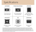 PC portable Microsoft Surface Laptop 8e édition 13,8" Ecran tactile Copilot+PC Snapdragon X2 Elite 16 Go RAM 512 Go SSD Dune