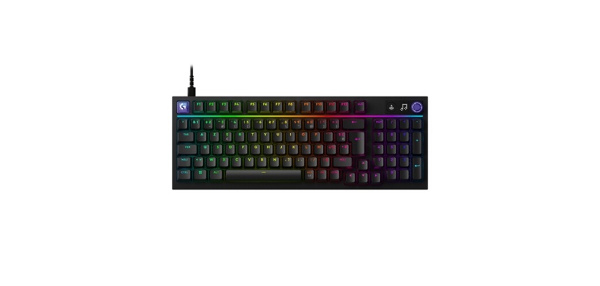Clavier Logitech filaire gaming Azerty G316 X 98 Noir