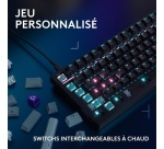 Clavier Logitech filaire gaming Azerty G316 X 98 Noir