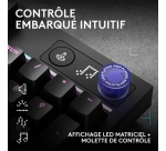 Clavier Logitech filaire gaming Azerty G316 X 98 Noir