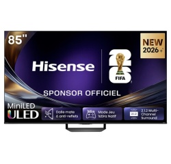 TV LED Hisense Mini LED QLED 85U7S Pro 215 cm 2026