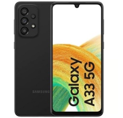 Smartphone Samsung Galaxy A33 6,40" 5G Double nano SIM 128 Go Noir Reconditionné