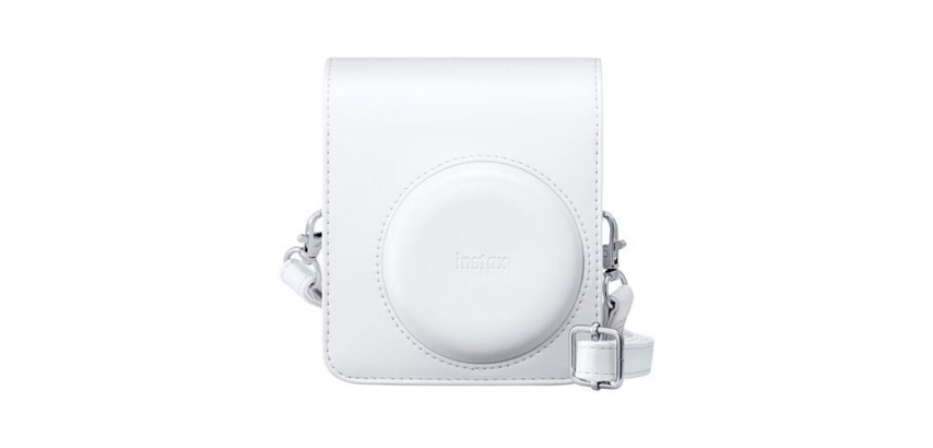 Sac, housse, étui photo - vidéo Fujifilm Blanc argile pour appareil photo instantané Instax Mini 13