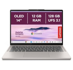 PC portable Lenovo Chrome 14M9610 14" MediaTek Kompanio Ultra 910 12 Go RAM 128 Go SSD Coquillage