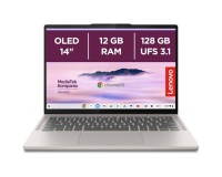 PC portable Lenovo Chromebook 14M9610 14" MediaTek Kompanio Ultra 12 Go RAM 128 Go SSD Beige