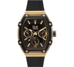 Montre connectée Ice-watch femme ICE Boliday Or avec bracelet Noir