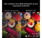 TV LED Sony TRUE RGB 65 BRAVIA 7II 164 cm 2026