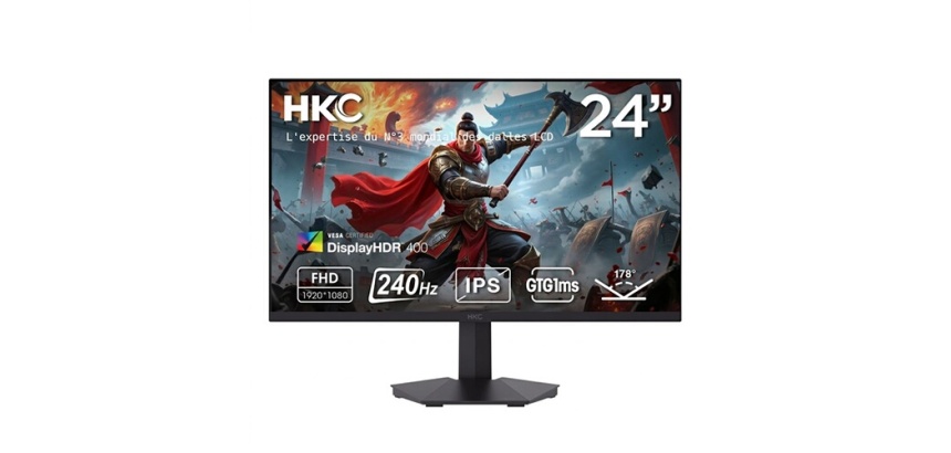 Ecran PC Hkc Gaming G24H3D Fast 24" 240 Hz Full HD