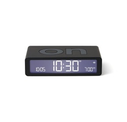 Radio-réveil Lexon réversible LCD Flip Classic Noir