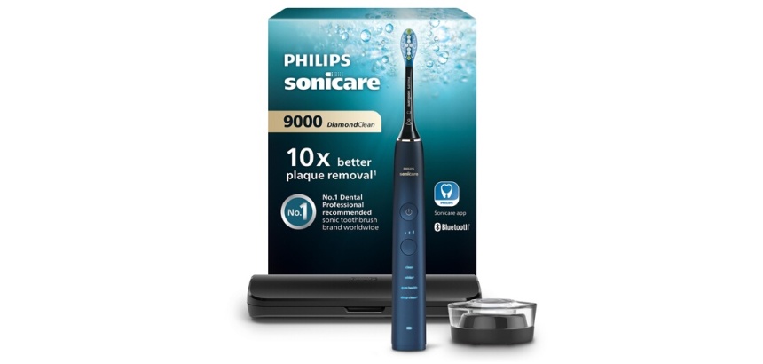 Brosse à dents électrique Philips Sonicare DiamondClean 9000 HX9911/88 Bleu