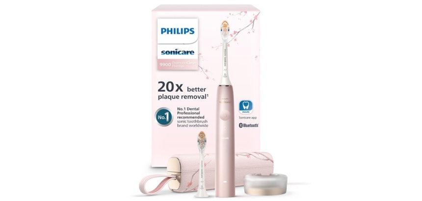 Brosse à dents électrique Philips HX9992/31 DiamondClean Prestige 9900 Rose