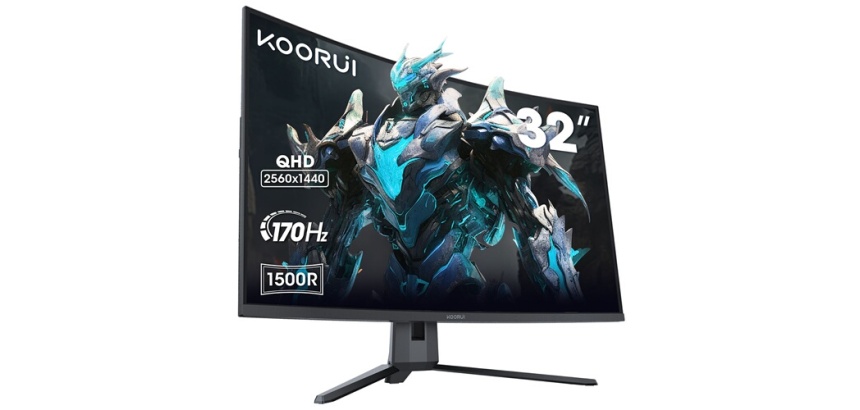 Ecran PC Koorui Gaming G3221SC 31,5'' Incurvé 170 Hz QHD