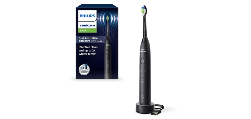 Brosse à dents électrique Philips HX7111/01 Sonicare 5500 NOIR