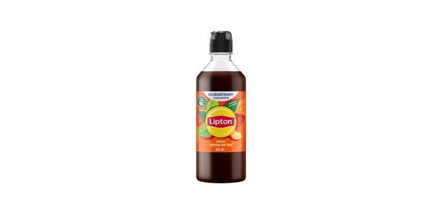 Sirop et concentré Sodastream Concentré Lipton Ice Tea saveur Pêche 440ml Soda