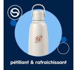 Accessoire machine à soda Sodastream Gourde Fizz & Go Cool blanc sable