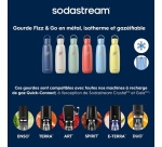 Accessoire machine à soda Sodastream Gourde Fizz & Go Cool blanc sable