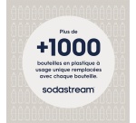 Accessoire machine à soda Sodastream Gourde Fizz & Go Cool blanc sable
