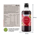 Sirop et concentré Sodastream Concentre Saveur FRAISE+ SANS SUCRES 440ml