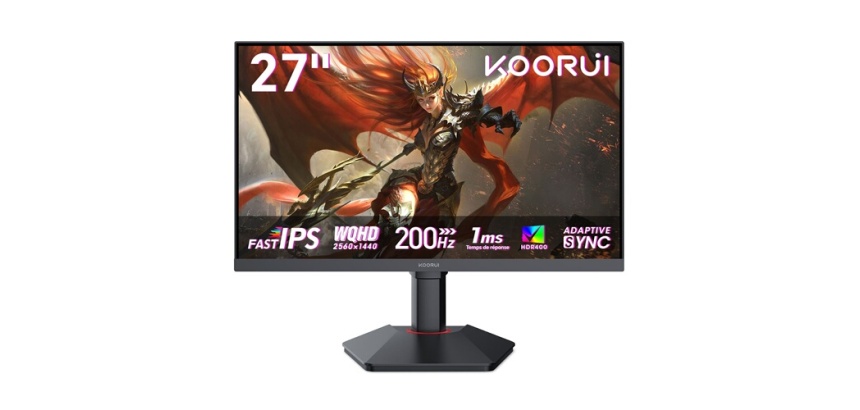 Ecran PC Koorui Gaming G2722P 27" 200 Hz Full HD