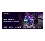 Ecran PC Koorui Gaming G2722P 27" 200 Hz Full HD