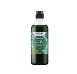 Sirop et concentré Sodastream Concentre Saveur MENTHE SANS SUCRES 440ml
